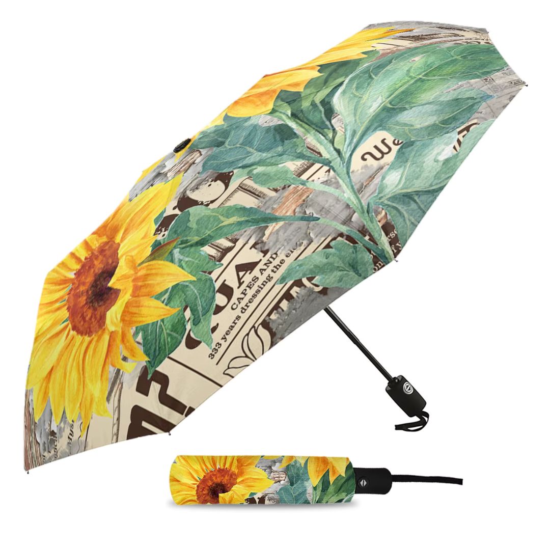 Parapluie à Motifs Anglais London Premium Gris - Acheter Parapluie