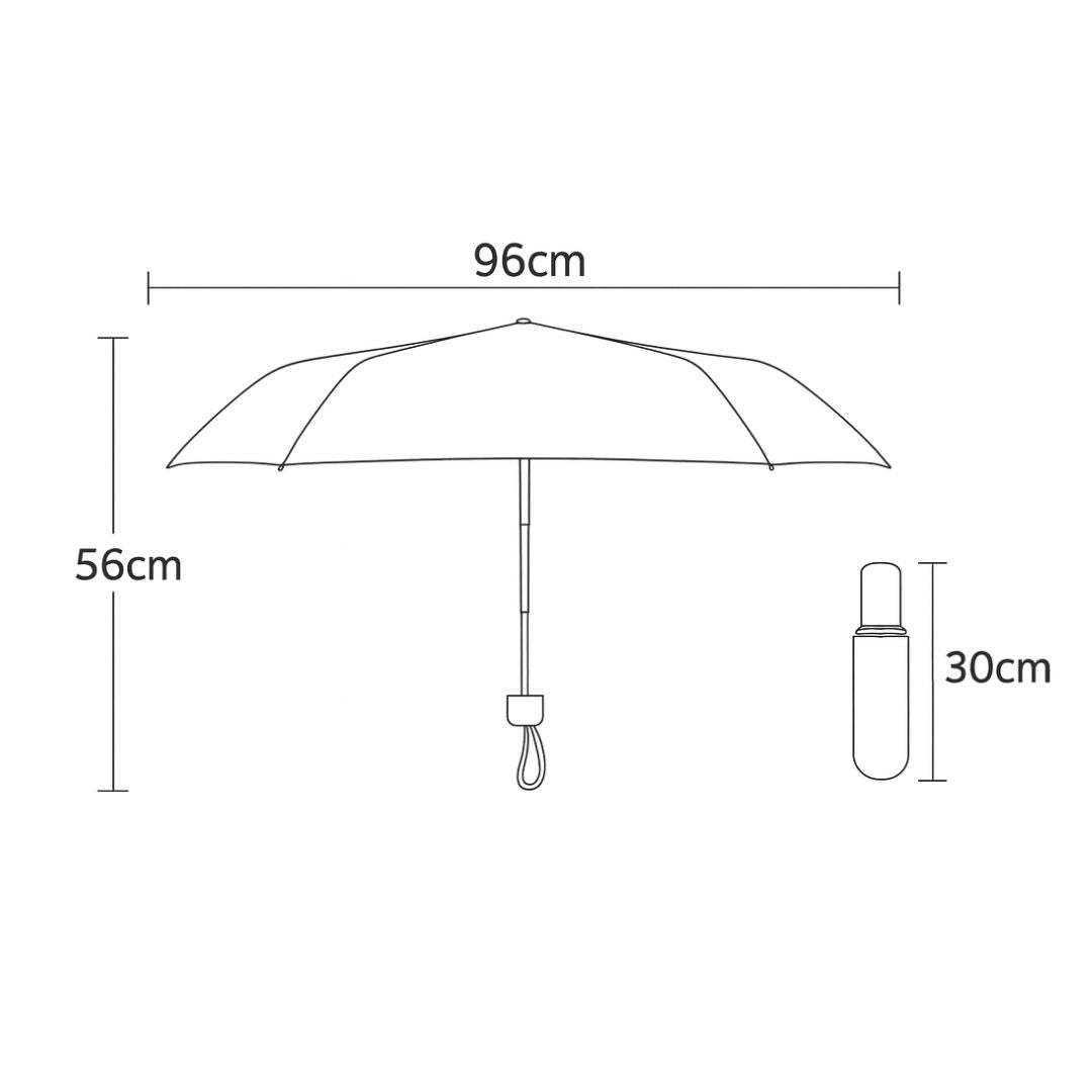 Parapluie à Motifs Anglais London Premium Rouge - Acheter Parapluie