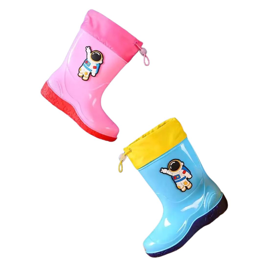 Bottes de Pluie Astronaute Rose - Acheter Parapluie