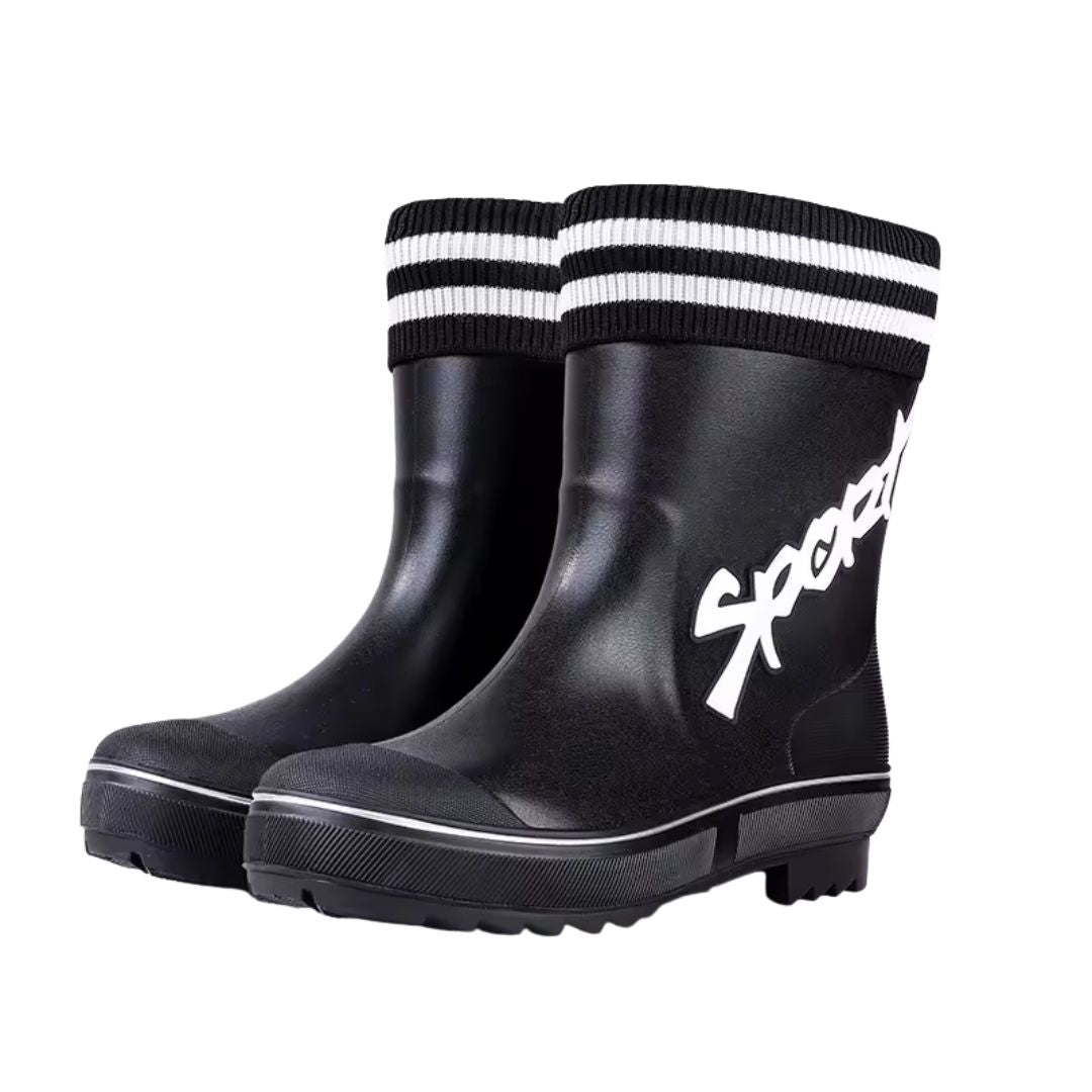 Bottes de Pluie Caoutchouc Imperméables Blanc Chaud - Acheter Parapluie