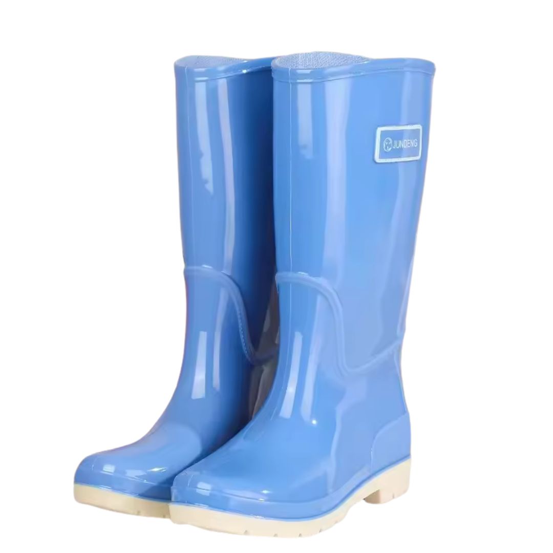 Bottes de Pluie Femme Antidérapantes Premium Bleu - Acheter Parapluie