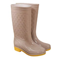 Bottes de Pluie Femme Antidérapantes Beige - Acheter Parapluie