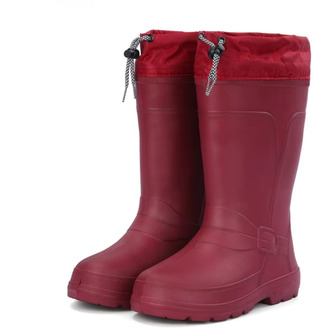 Bottes de Pluie Femme Imperméables Rouge - Acheter Parapluie