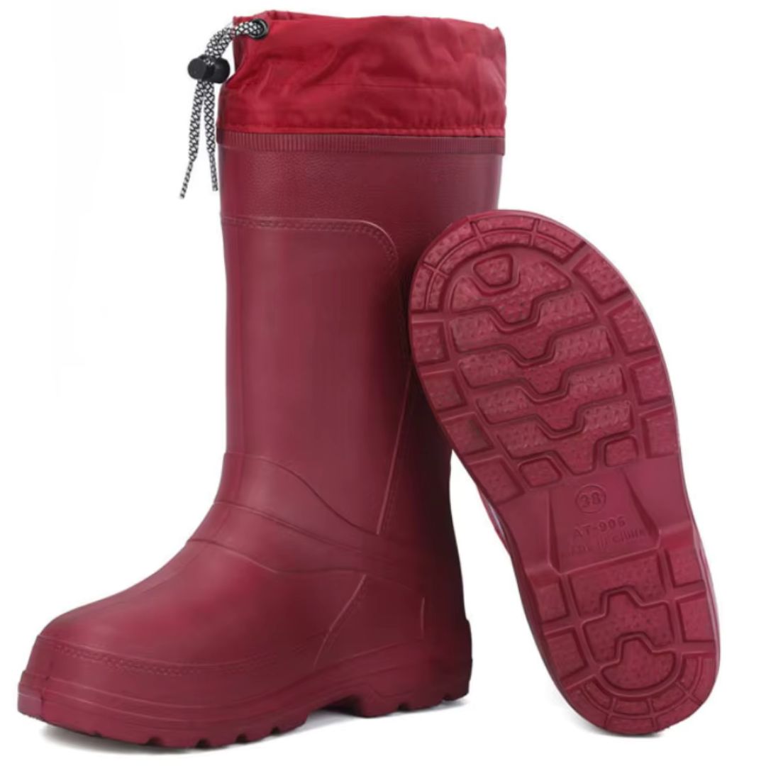 Bottes de Pluie Femme Imperméables Rouge - Acheter Parapluie