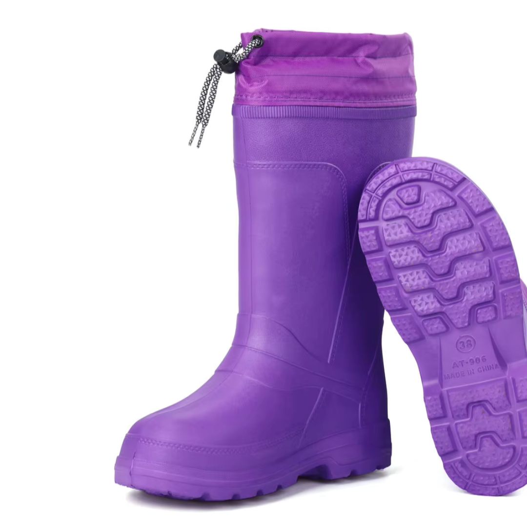 Bottes de Pluie Femme Imperméables Violet - Acheter Parapluie