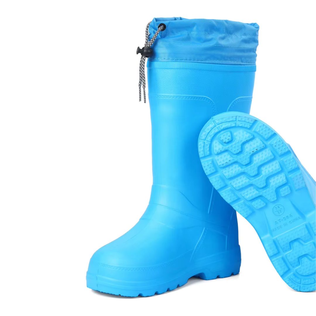 Bottes de Pluie Femme Imperméables Bleu - Acheter Parapluie