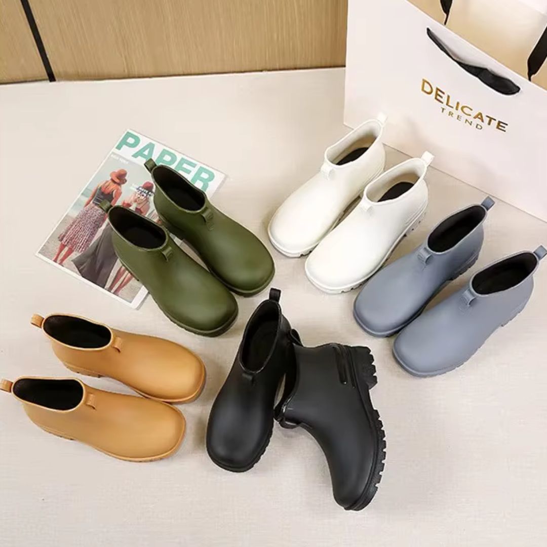 Bottes de Pluie Femme Vert Militaire - Acheter Parapluie
