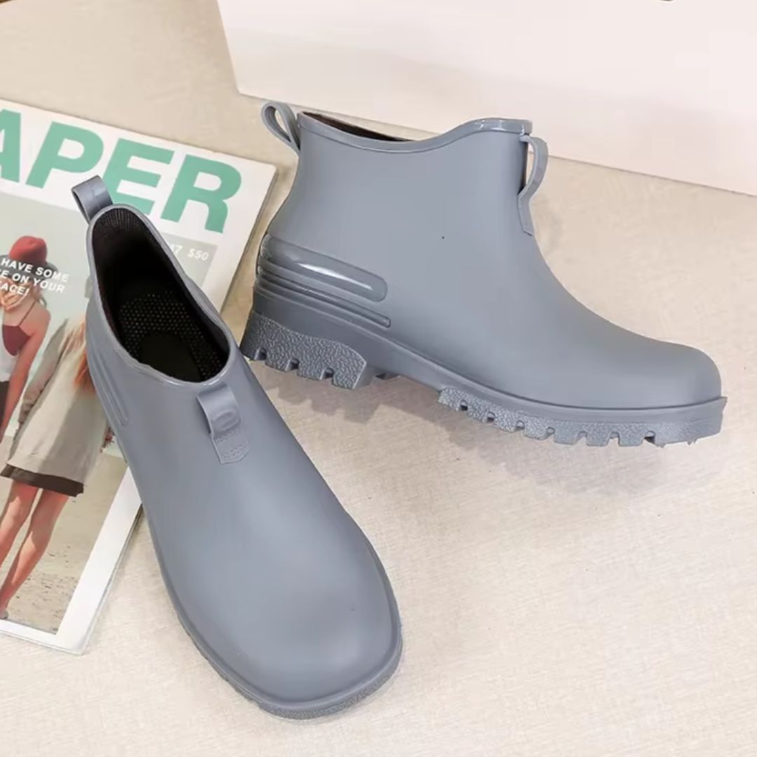 Bottes de Pluie Femme Gris - Acheter Parapluie