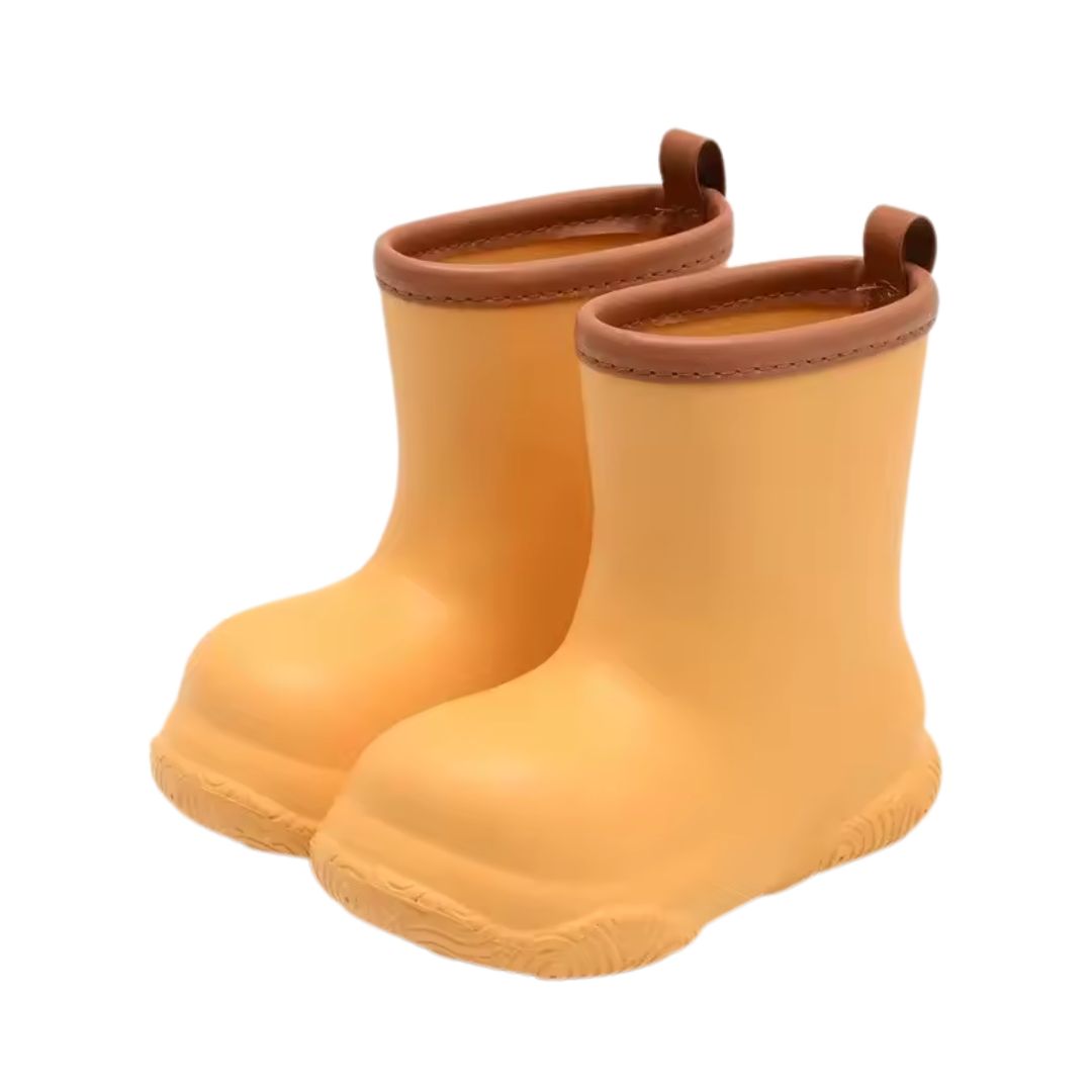 Bottes de Pluie Fillette Jaune - Acheter Parapluie