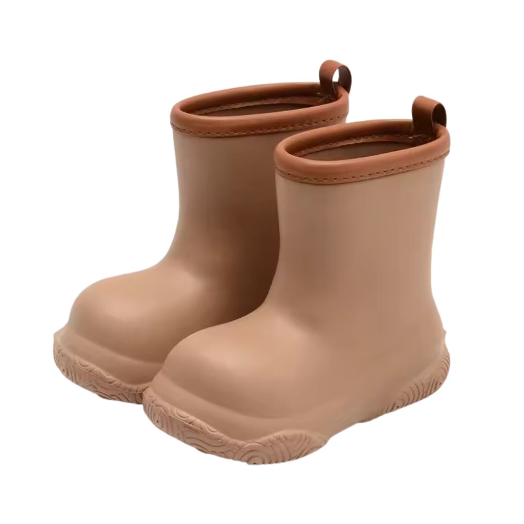 Bottes de Pluie Fillette Brun - Acheter Parapluie