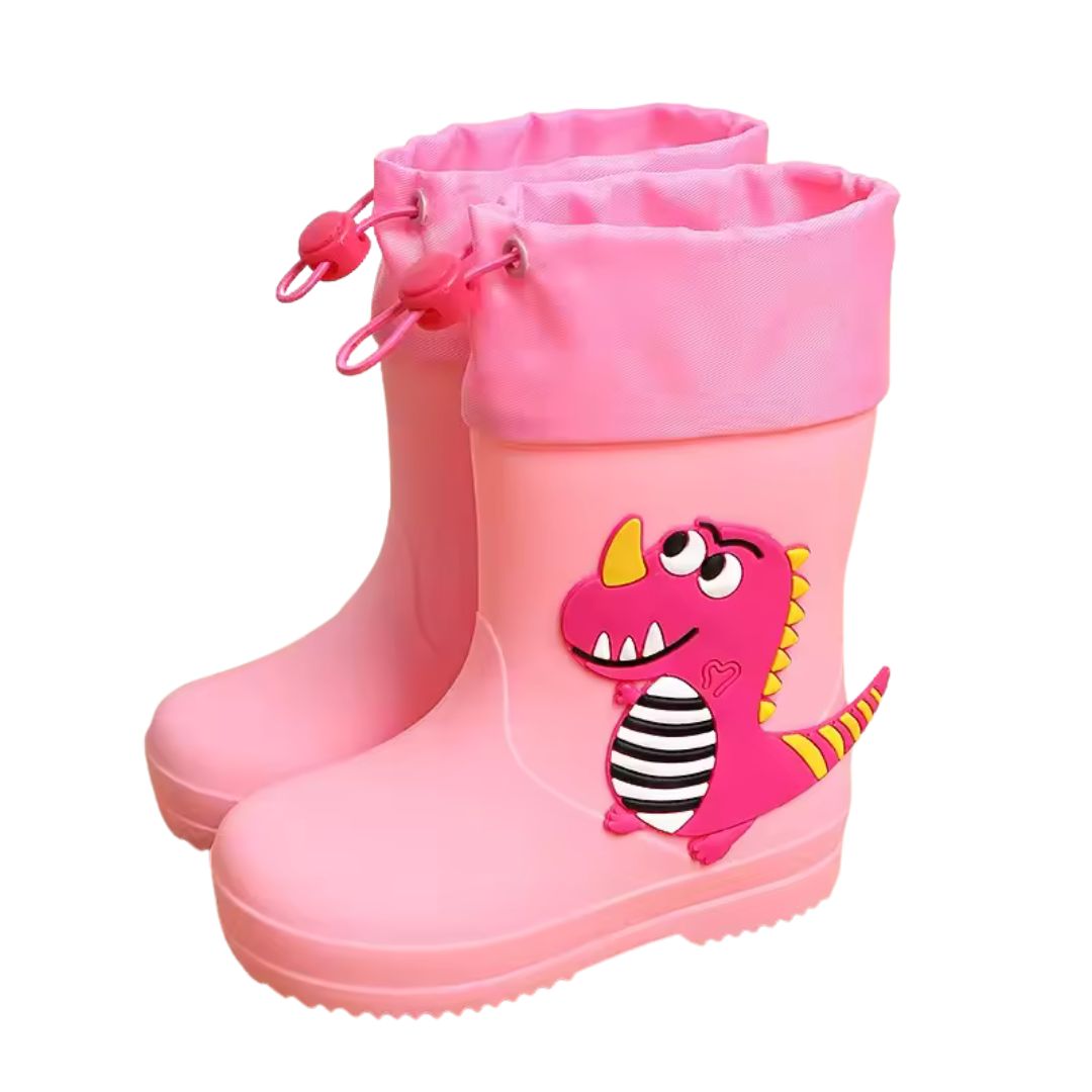 Bottes de Pluie Garcon Dinosaure Antidérapantes Rose - Acheter Parapluie