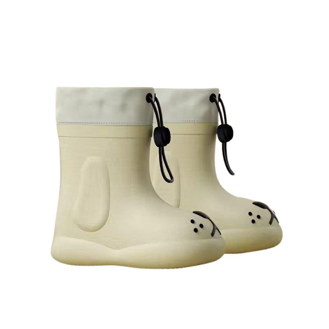 Bottes de Pluie Pour Enfants Blanc - Acheter Parapluie