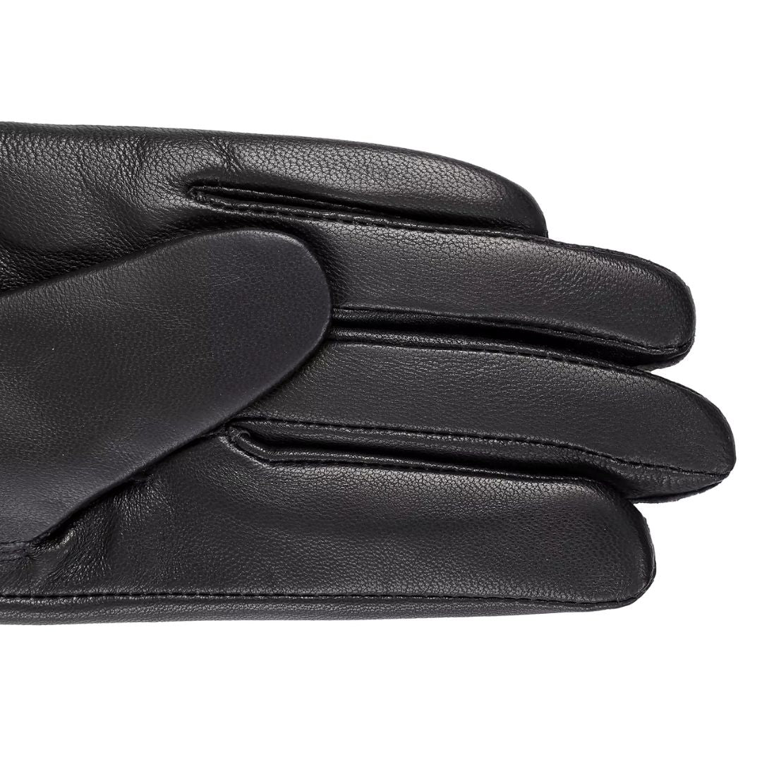 Gants Femme En Cuir Premium Gel Noir - Acheter Parapluie