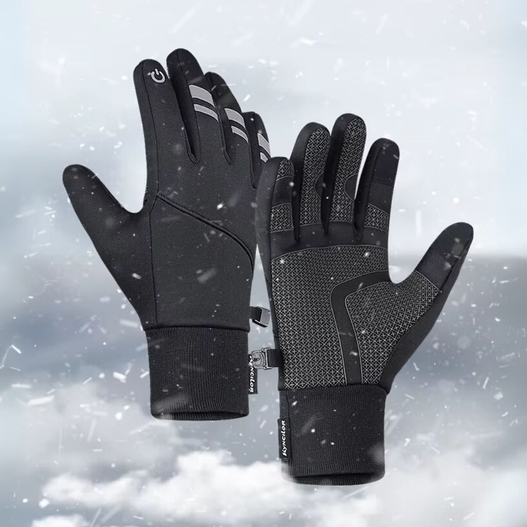 Gants Homme Tactile Premium Gris - Acheter Parapluie