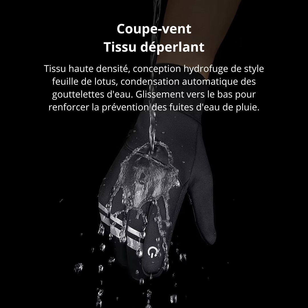 Gants Homme Tactile Premium Gris - Acheter Parapluie