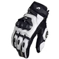 Gants Moto Homme Premium Blanc - Acheter Parapluie