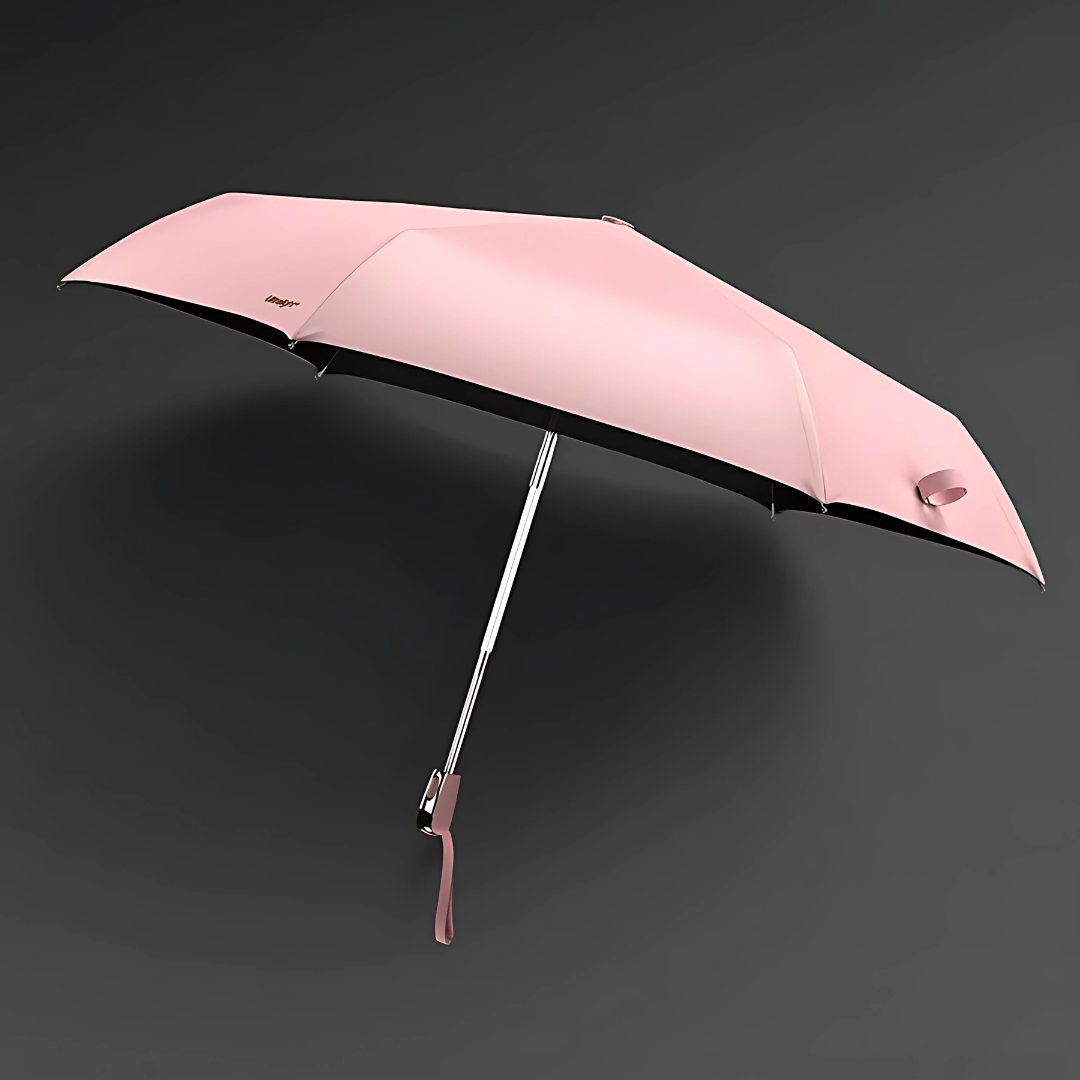 Mini Parapluie Automatique Pliant Premium Rose - Acheter Parapluie
