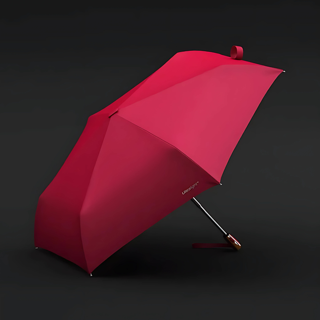 Mini Parapluie Automatique Pliant Premium Rouge - Acheter Parapluie