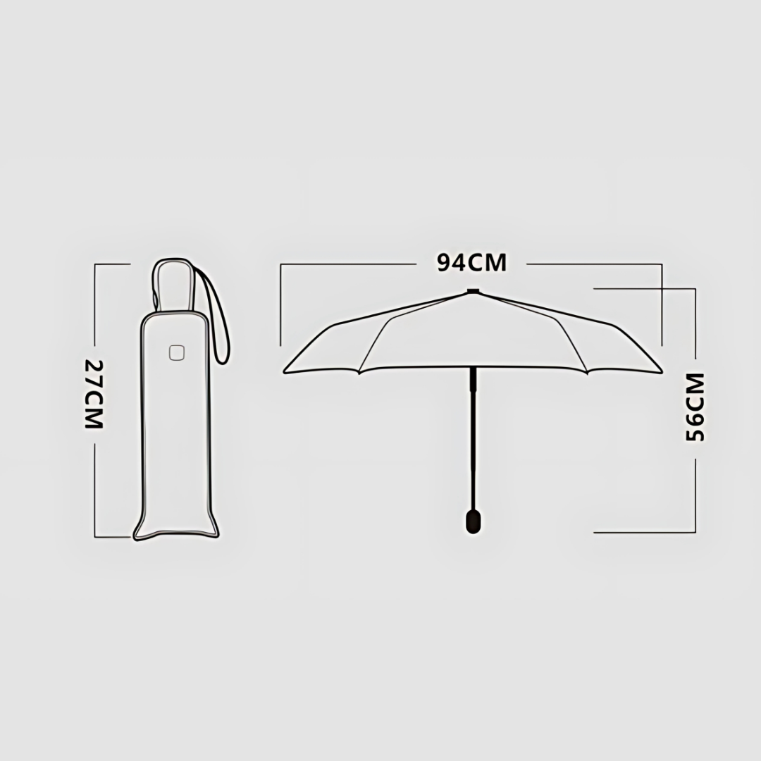 Mini Parapluie Automatique Pliant Premium Bleu - Acheter Parapluie