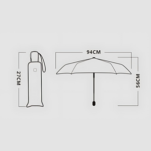 Mini Parapluie Automatique Pliant Premium Bleu - Acheter Parapluie