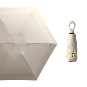 Mini Parapluie Capsule Compact Beige - Acheter Parapluie
