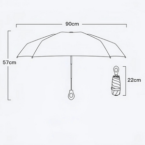 Mini Parapluie Capsule Compact Beige - Acheter Parapluie