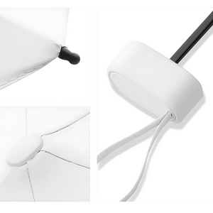 Mini Parapluie Capsule – Pliant, Imperméable et Anti-UV, Idéal Voyage et Plein Air Blanc - Acheter Parapluie
