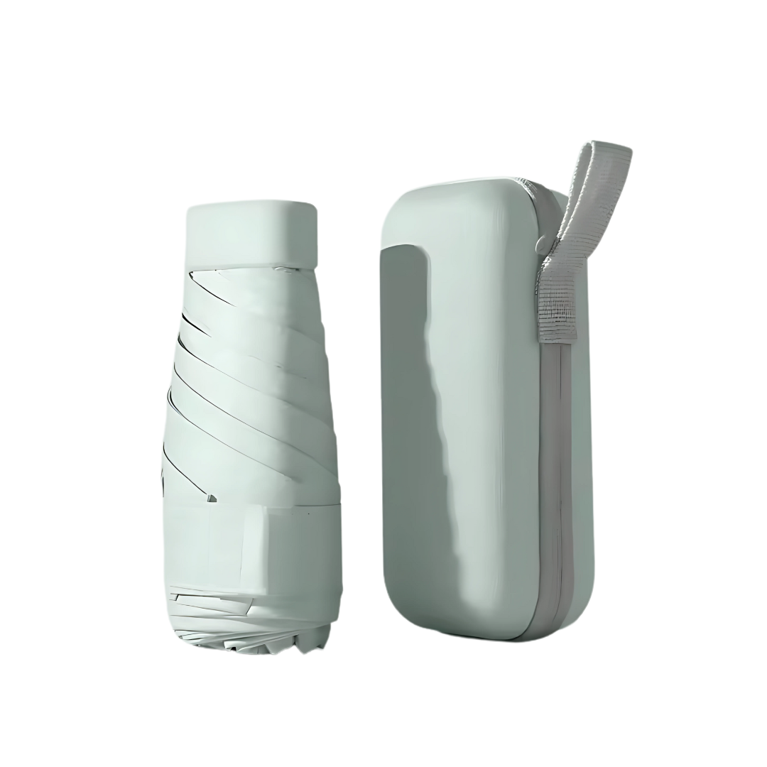 Mini Parapluie Capsule – Pliant, Imperméable et Anti-UV, Idéal Voyage et Plein Air Vert - Acheter Parapluie