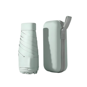 Mini Parapluie Capsule – Pliant, Imperméable et Anti-UV, Idéal Voyage et Plein Air Vert - Acheter Parapluie