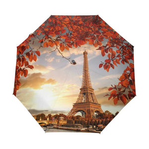 Parapluie à Motifs Paris Premium Rouge - Acheter Parapluie