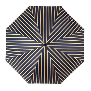 Parapluie Canne de Marche Luxe Noir Jaune - Acheter Parapluie
