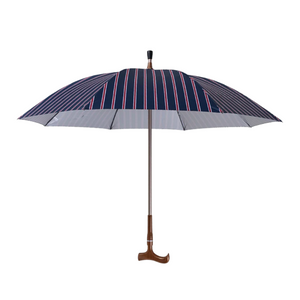 Parapluie Canne de Marche Luxe Bleu Rouge - Acheter Parapluie