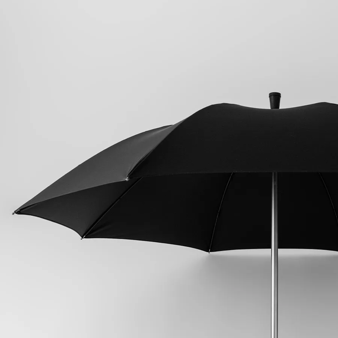 Parapluie Canne De Marche Noir - Acheter Parapluie