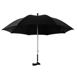 Parapluie Canne De Marche Noir - Acheter Parapluie