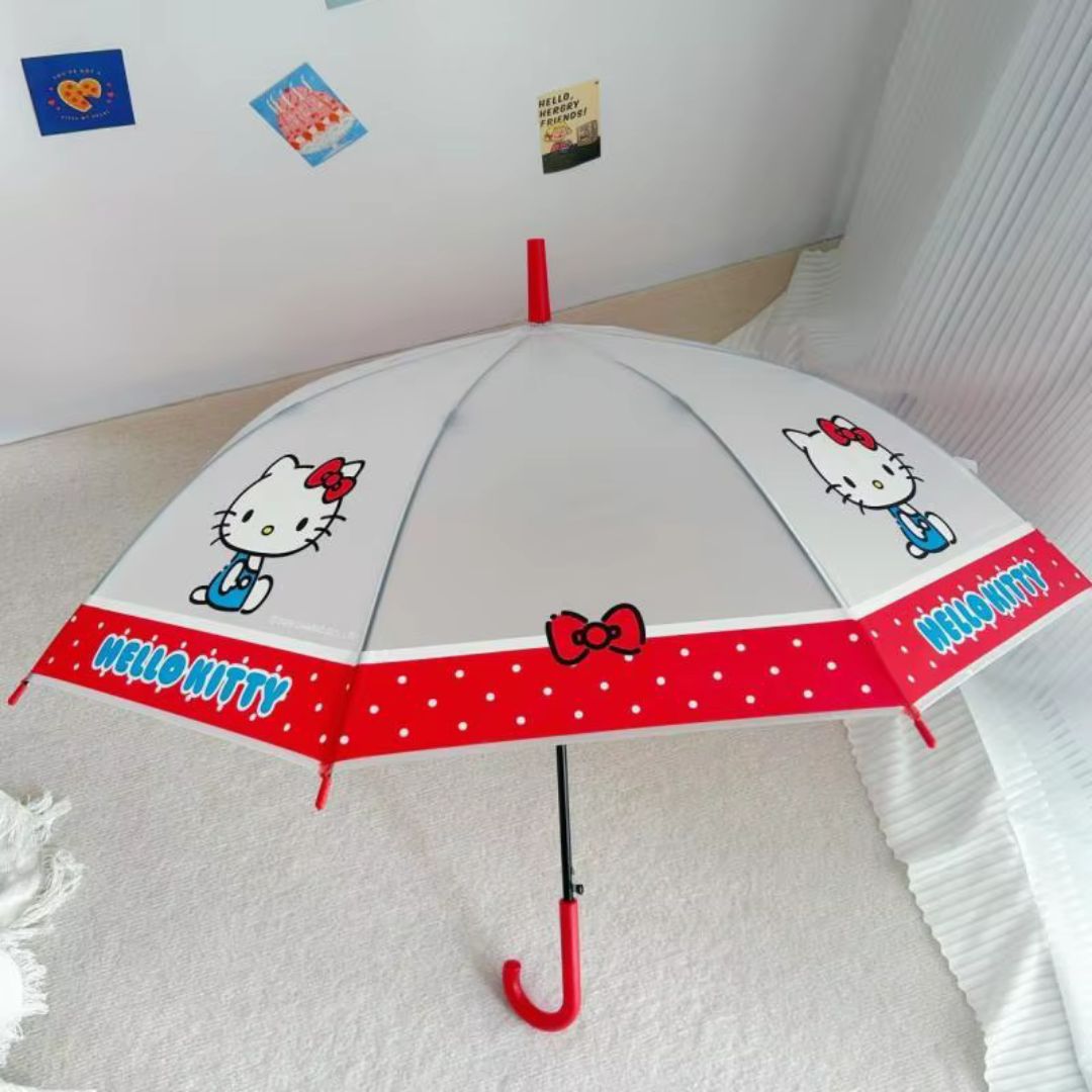 Parapluie Cloche Hello Kitty Blanc - Acheter Parapluie