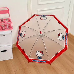 Parapluie Cloche Hello Kitty Blanc - Acheter Parapluie