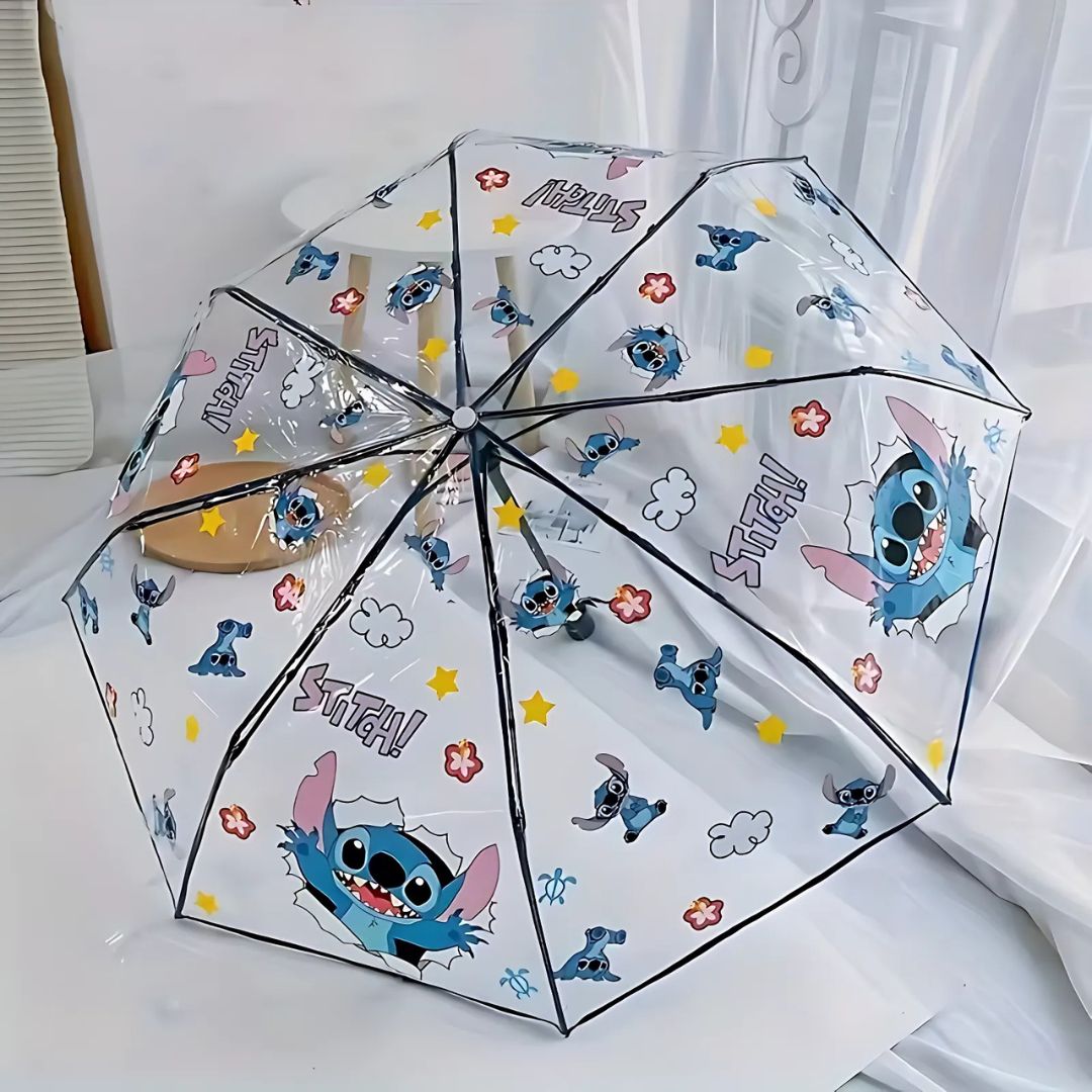 Parapluie Disney Stitch Transparent - Acheter Parapluie