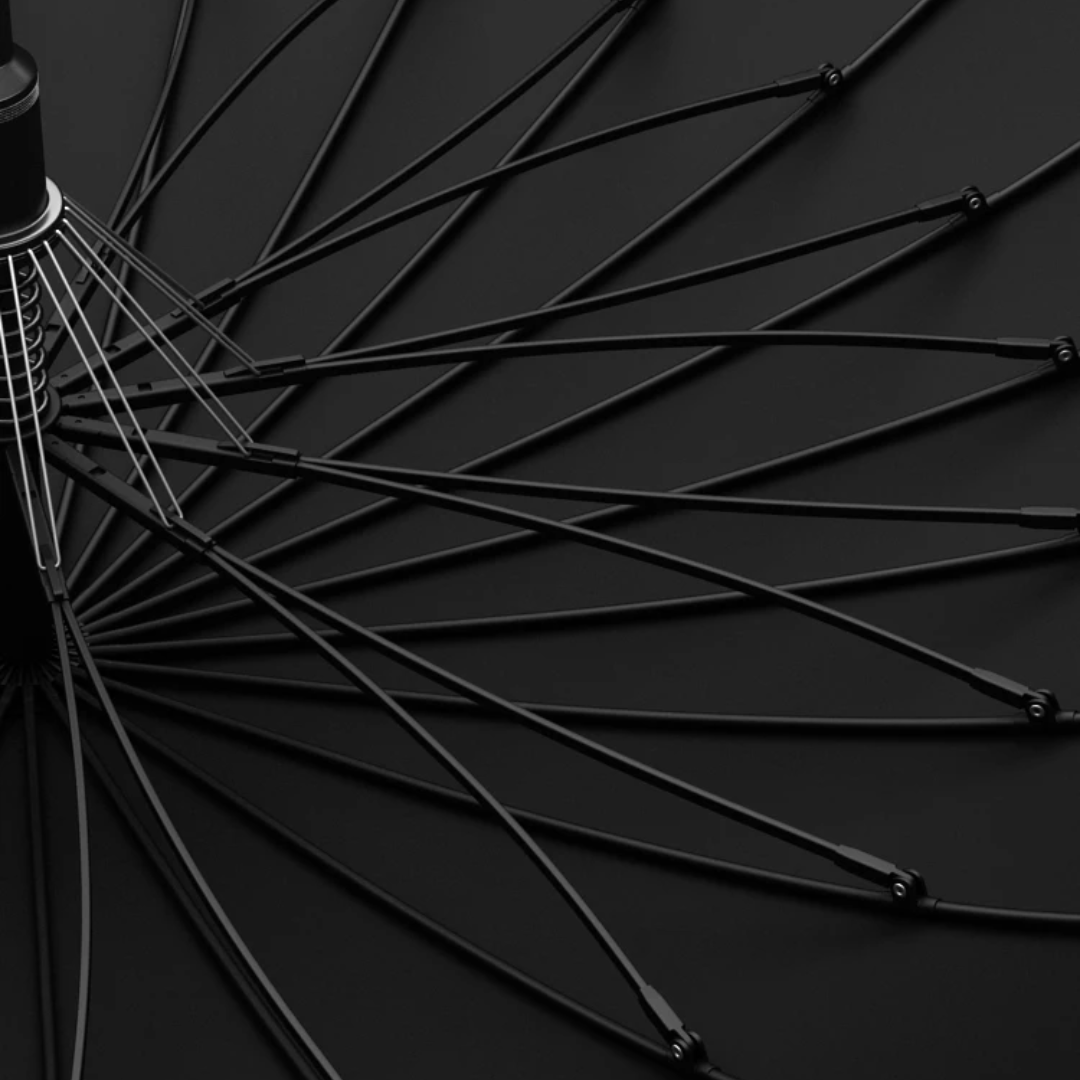 Parapluie Élégant Golf Noir - Acheter Parapluie