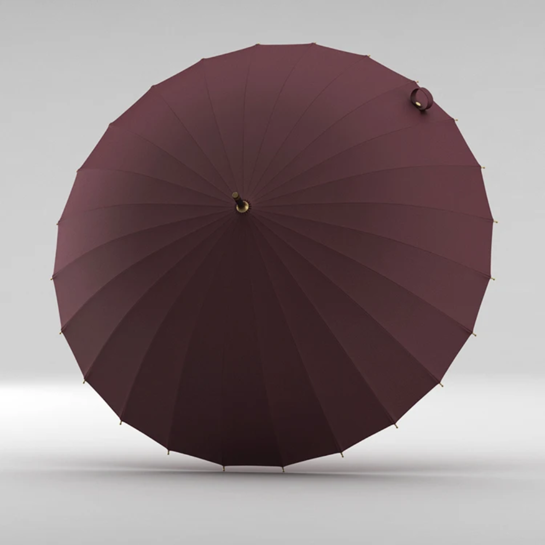 Parapluie Élégant Golf Vin Rouge - Acheter Parapluie