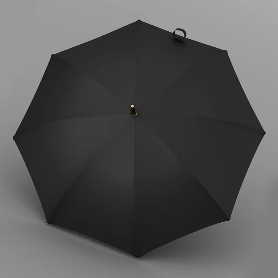 Parapluie Élégant Grand Noir - Acheter Parapluie
