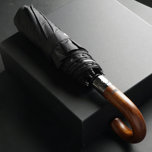 Parapluie Élégant Pliant Luxe Noir - Acheter Parapluie