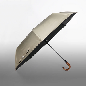 Parapluie Élégant Pliant Luxe Kaki - Acheter Parapluie