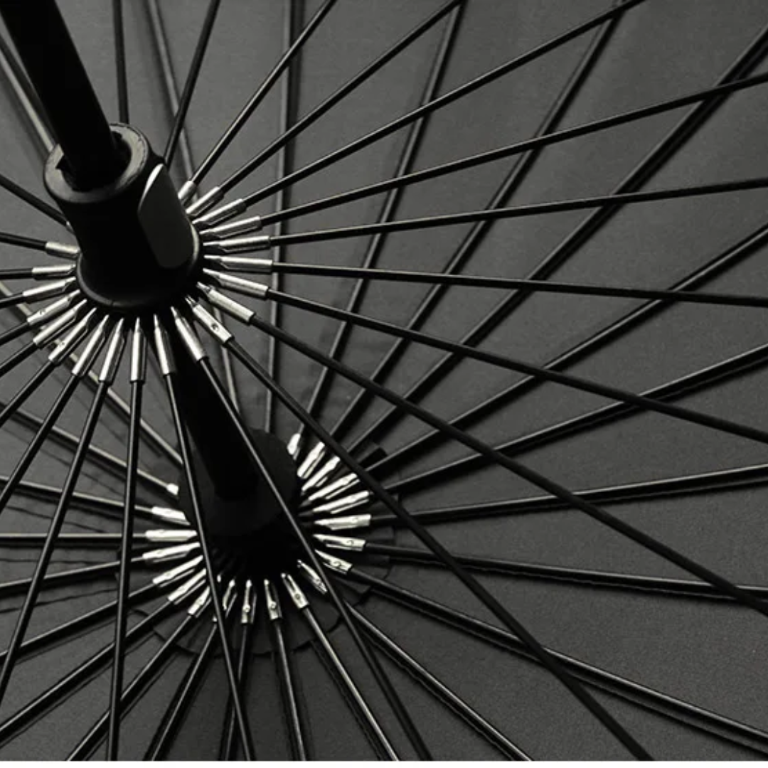 Parapluie Élégant Premium Noir - Acheter Parapluie