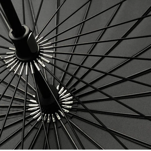 Parapluie Élégant Premium Noir - Acheter Parapluie