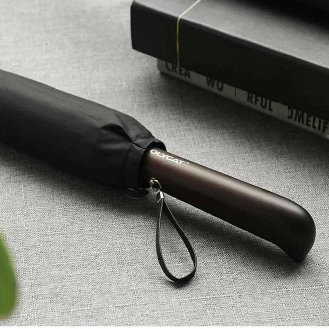 Parapluie Élégant Premium Noir - Acheter Parapluie