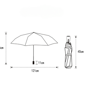 Parapluie Élégant Ultra-Léger Marine - Acheter Parapluie