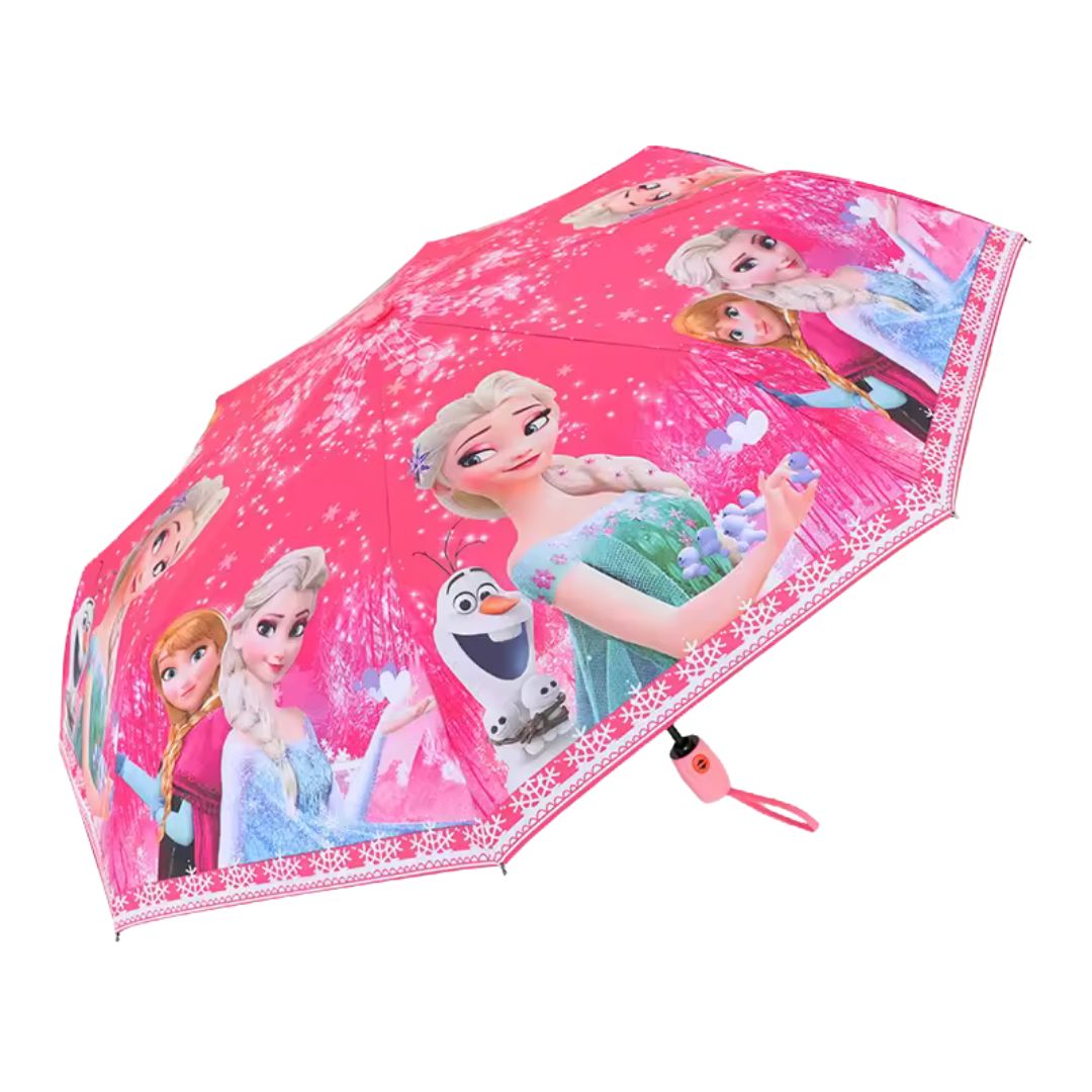Parapluie Enfant La Reine des Neiges Rose - Acheter Parapluie