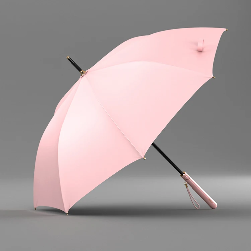 Parapluie Golf Double Couche - Luxe Rose - Acheter Parapluie