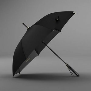 Parapluie Golf Double Couche - Luxe Noir - Acheter Parapluie