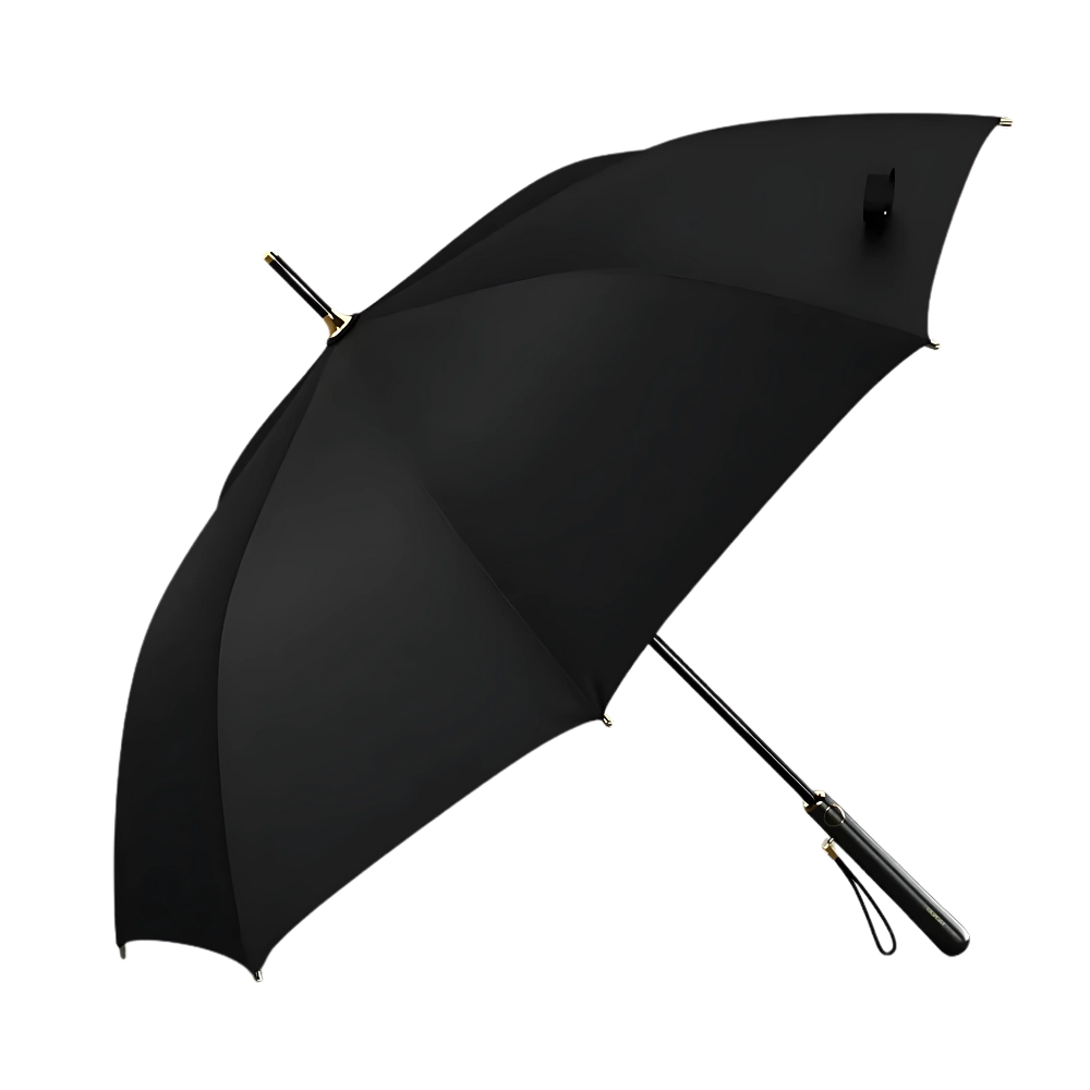 Parapluie Golf Double Couche - Luxe Noir - Acheter Parapluie